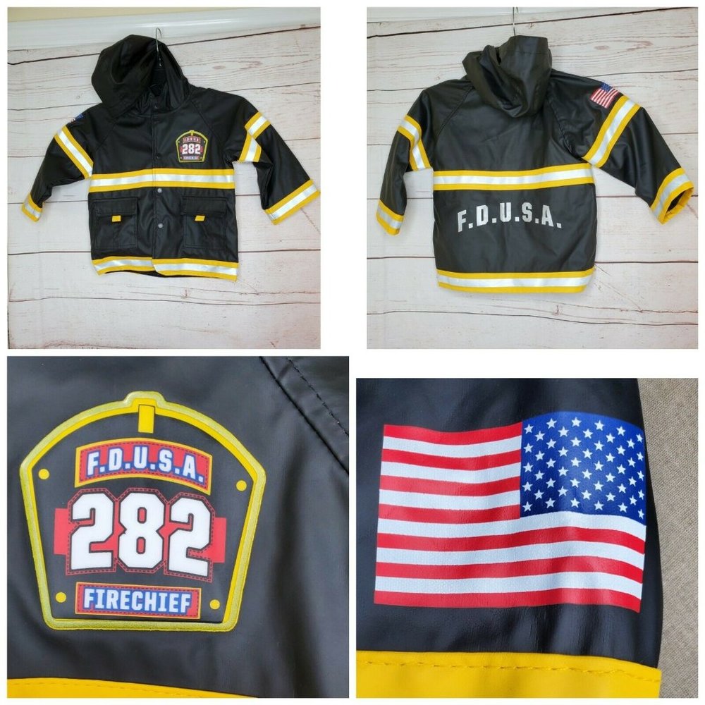 Western Chief Kids 3T Raincoat F.D.U.S.A
